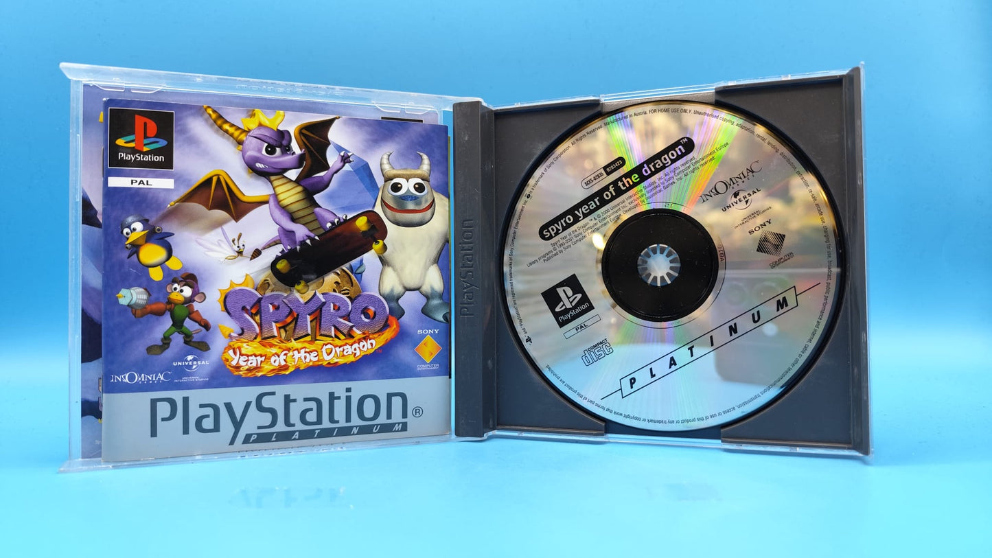 Spyro Year of the Dragon Platinum PLAYSTATION (Importación francesa)