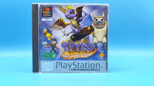 Spyro Year of the Dragon Platinum PLAYSTATION (Importación francesa)