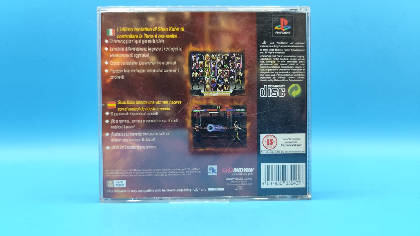 Mortal Kombat Trilogy Midway Classics PLAYSTATION