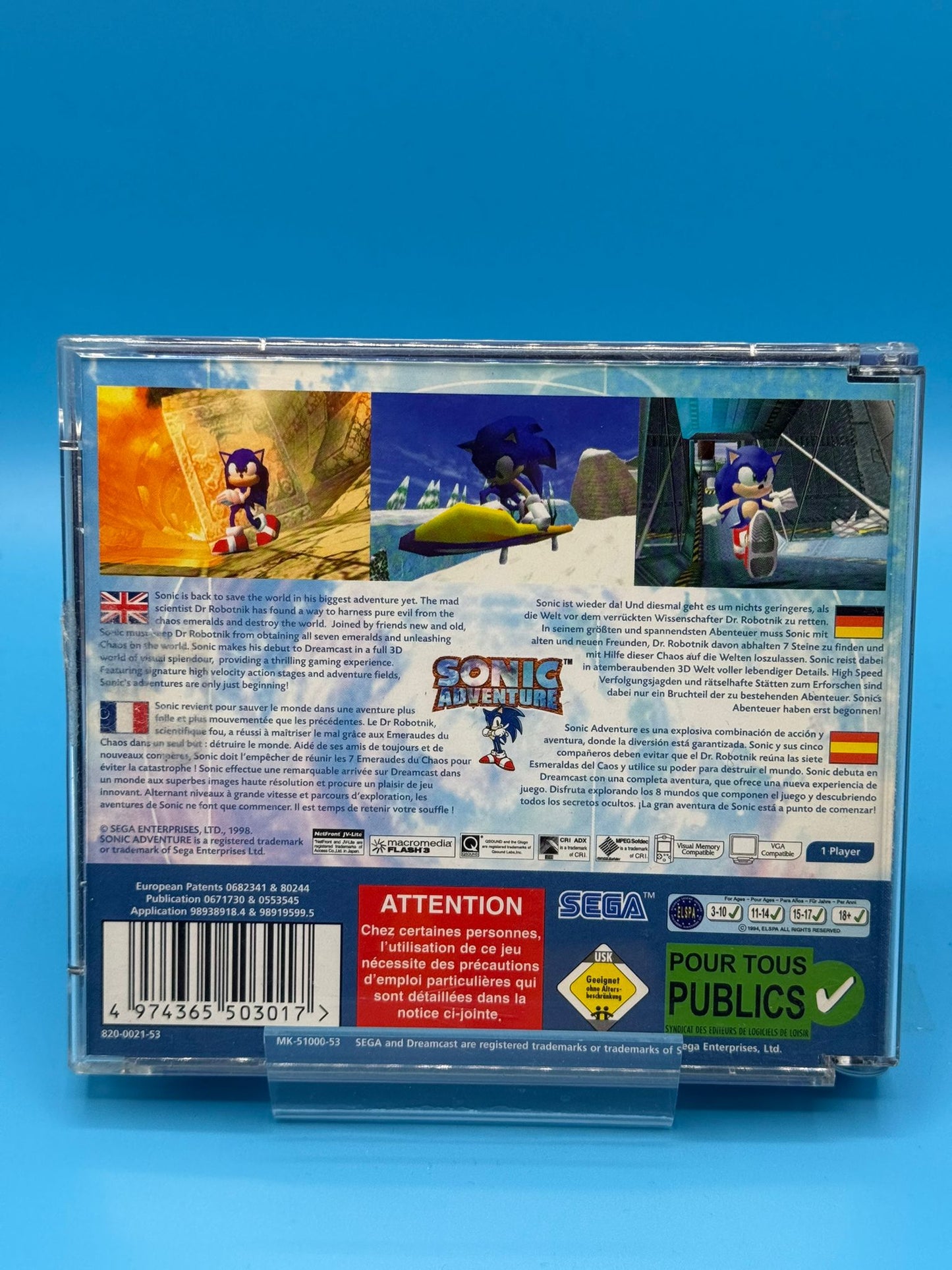 Sonic Adventure DREAMCAST