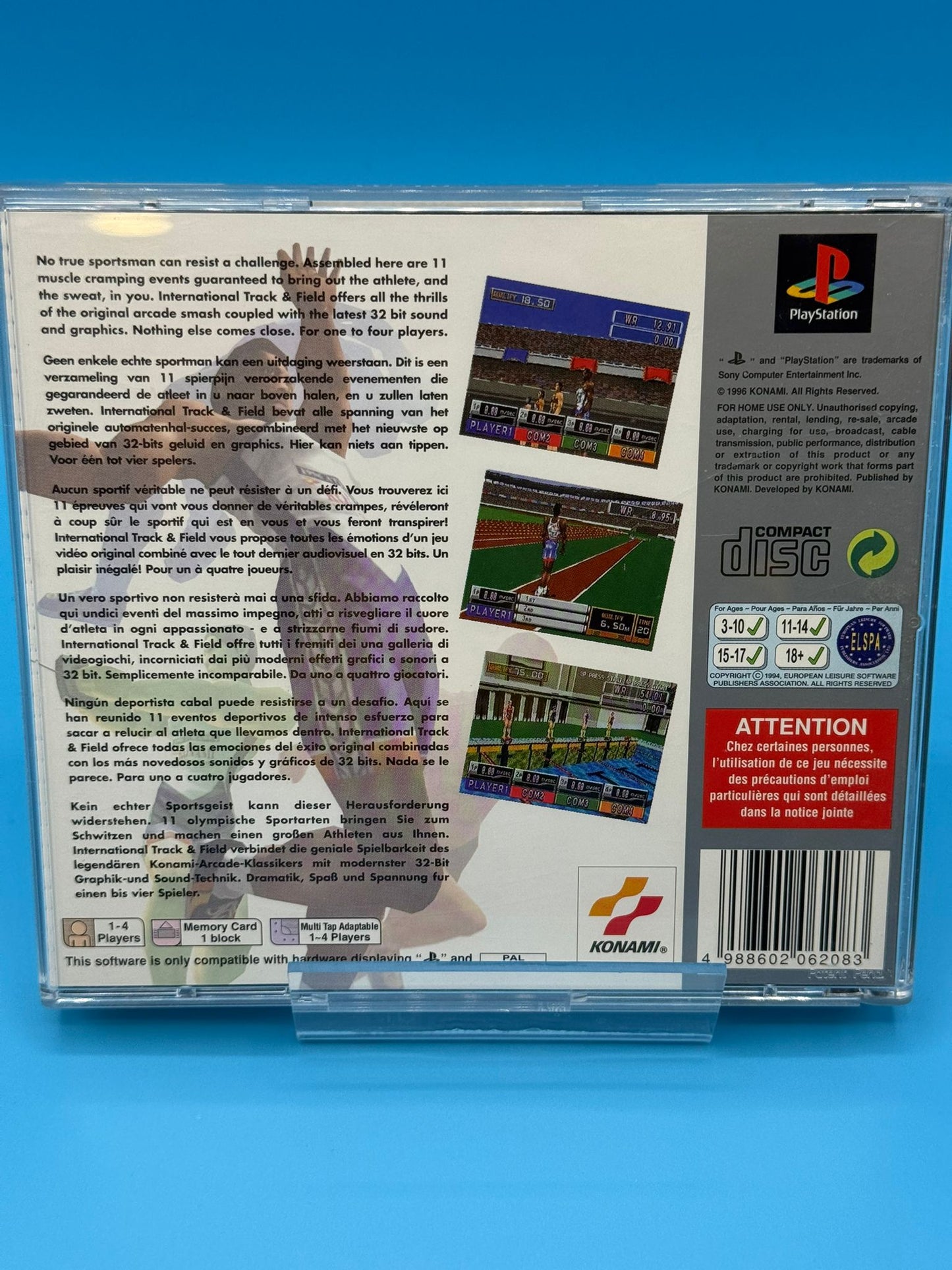International Track and Field Platinum PLAYSTATION
