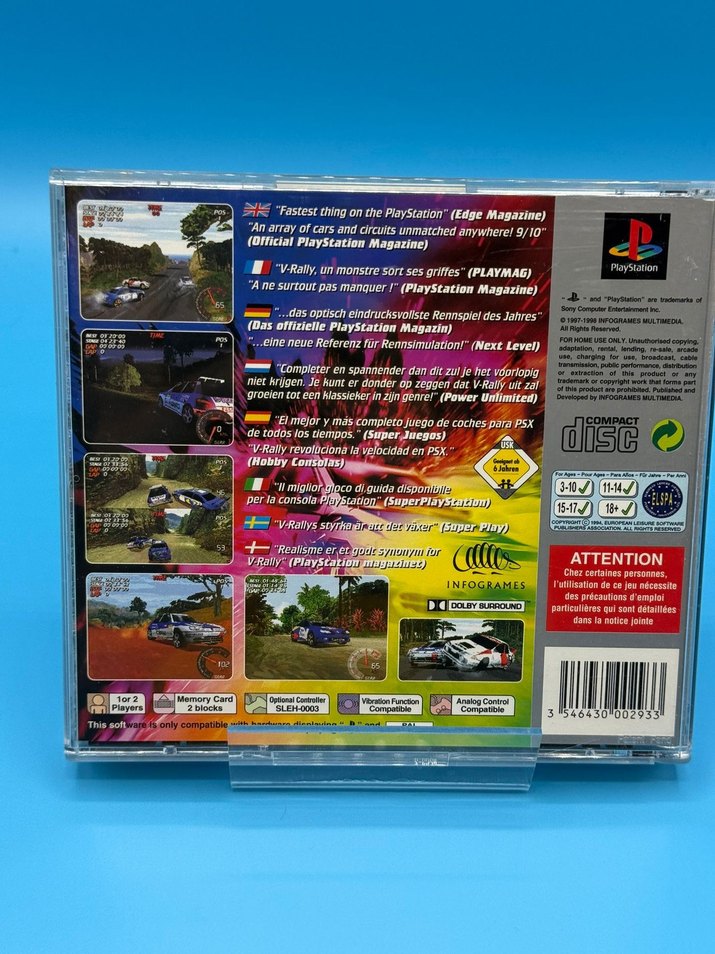 V-Rally Platinum PLAYSTATION