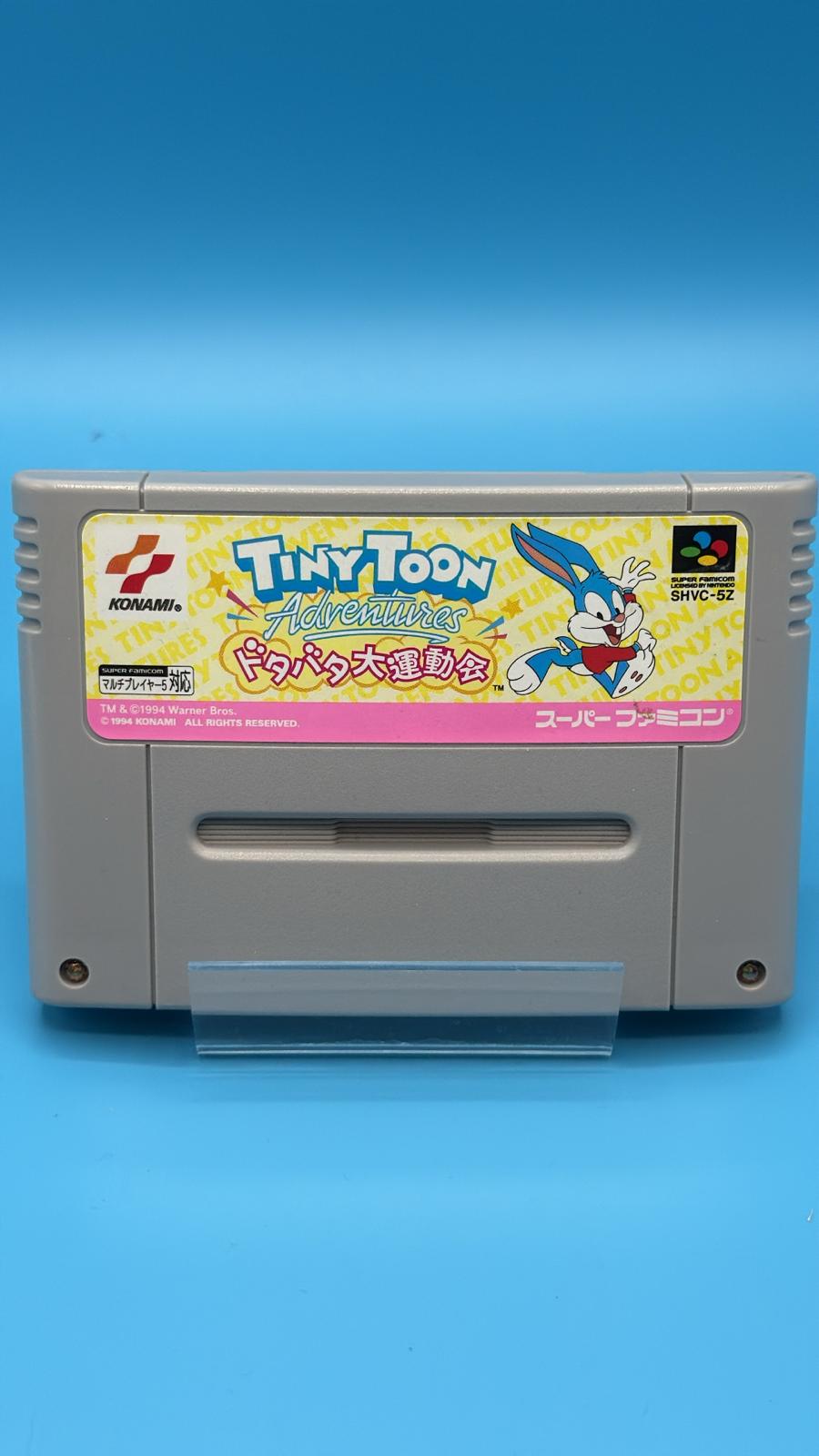 Cartucho Tiny Toon Adventures Dotabata Daiundoukai SUPER NINTENDO (Importación japonesa)