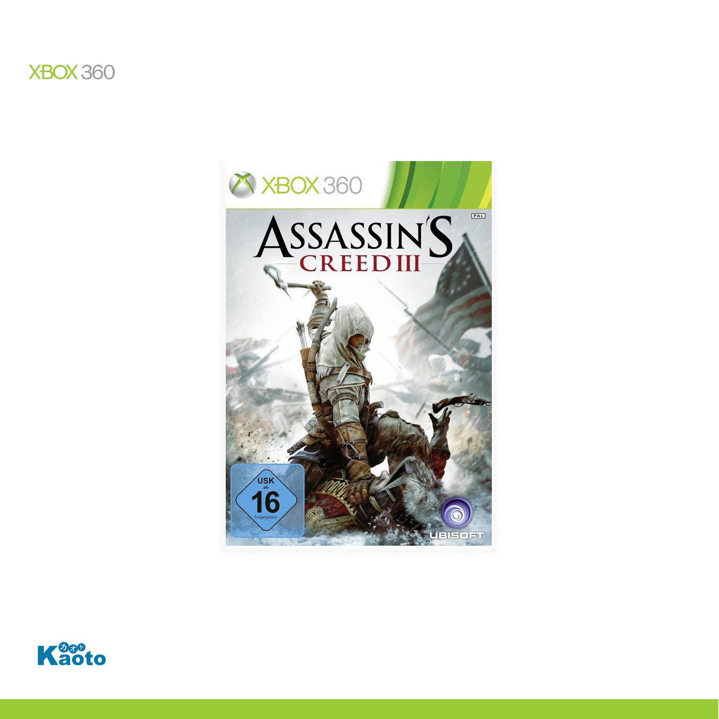 Assassins Creed III XBOX 360