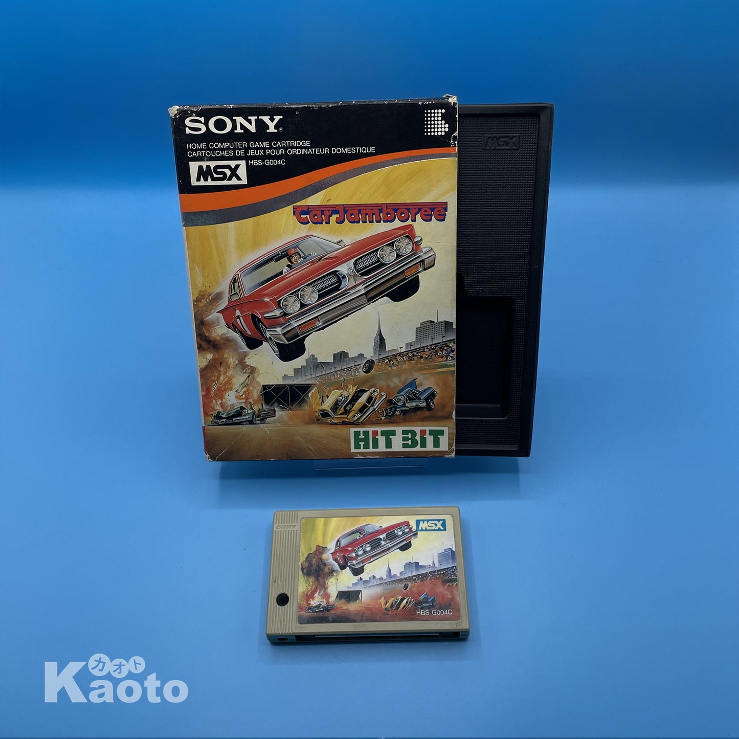 Sin Manual Car Jamboree MSX