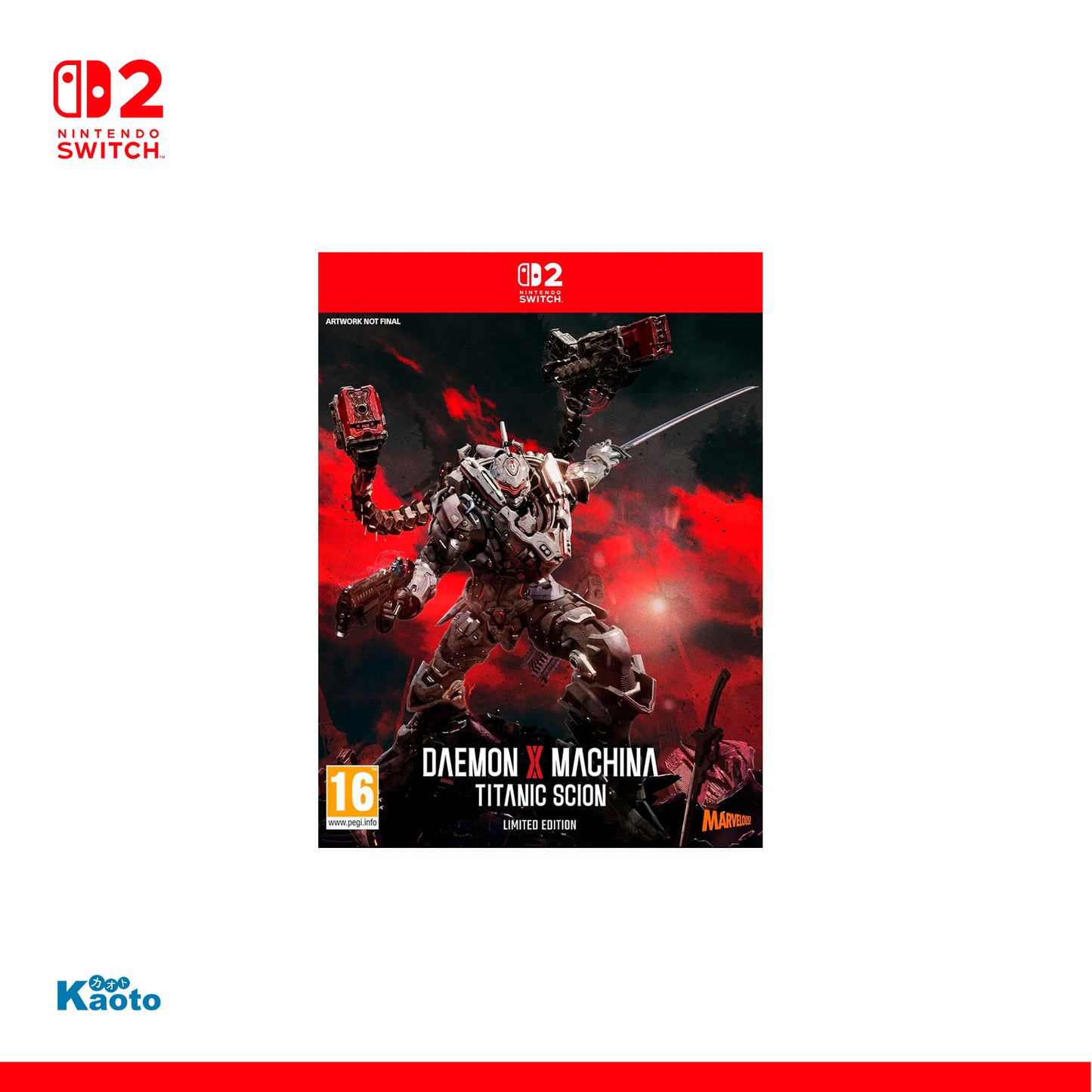 Daemon X Machina Titanic Scion Limited Edition SWITCH 2
