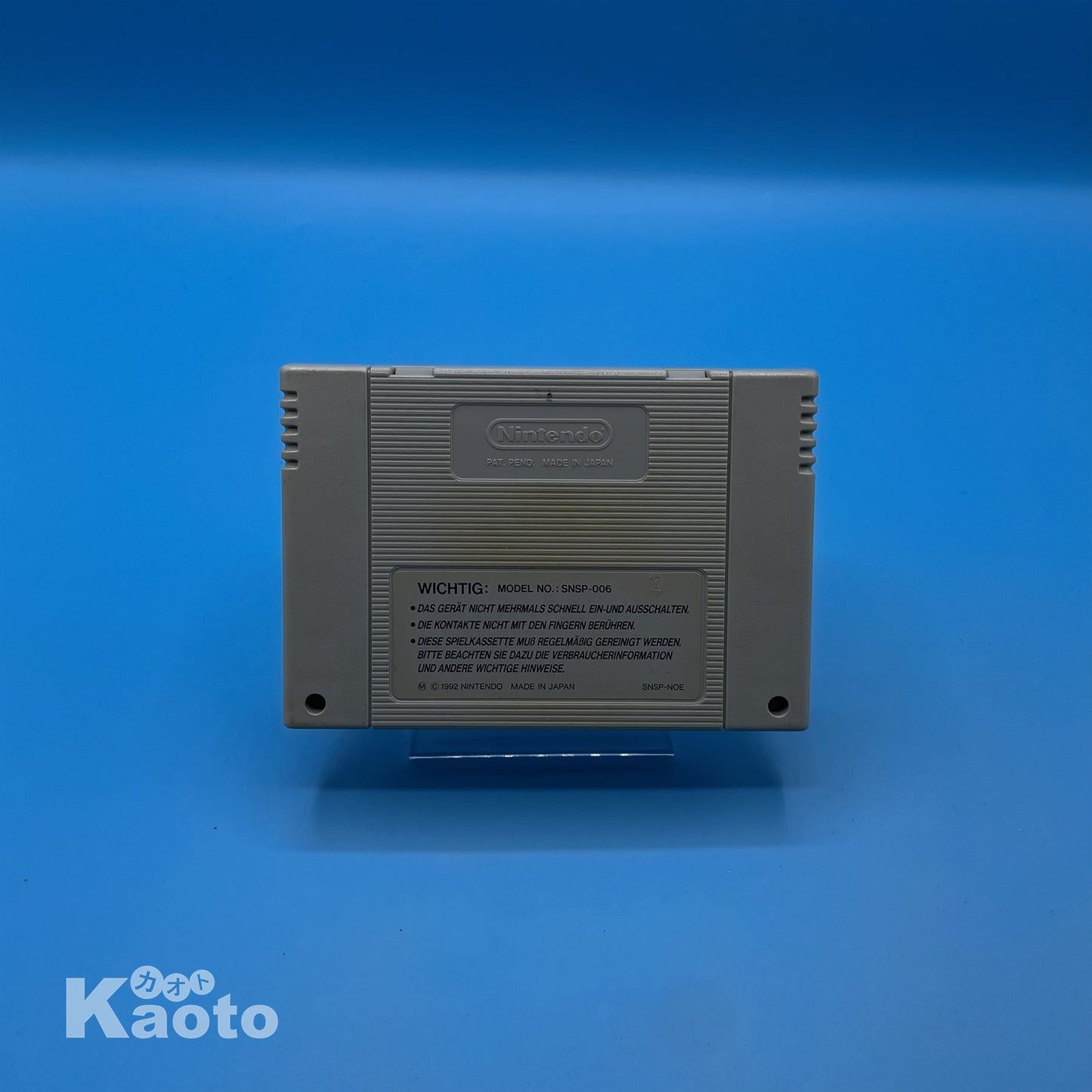 Cartucho F-Zero SUPER NINTENDO