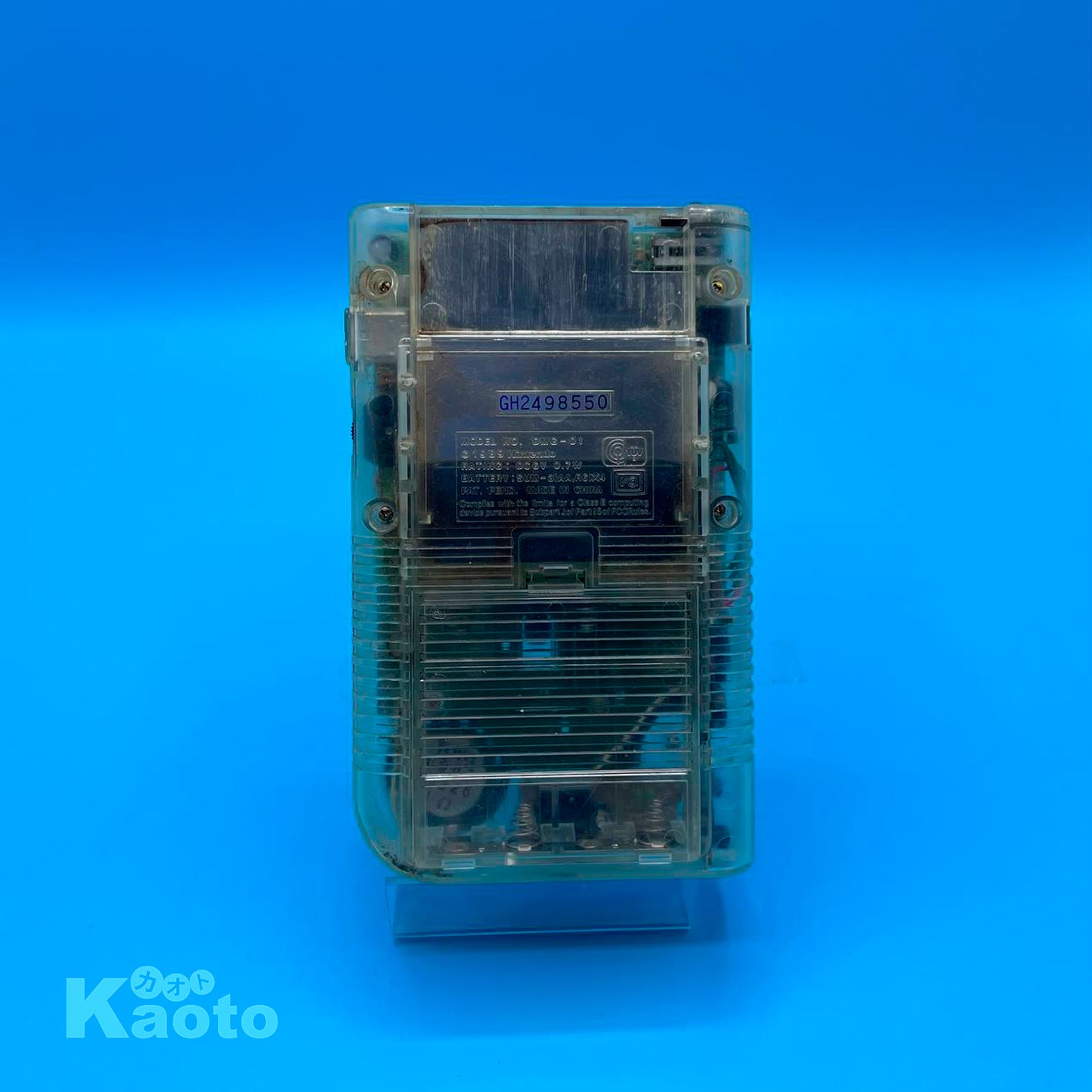 Consola Game Boy DMG Transparente