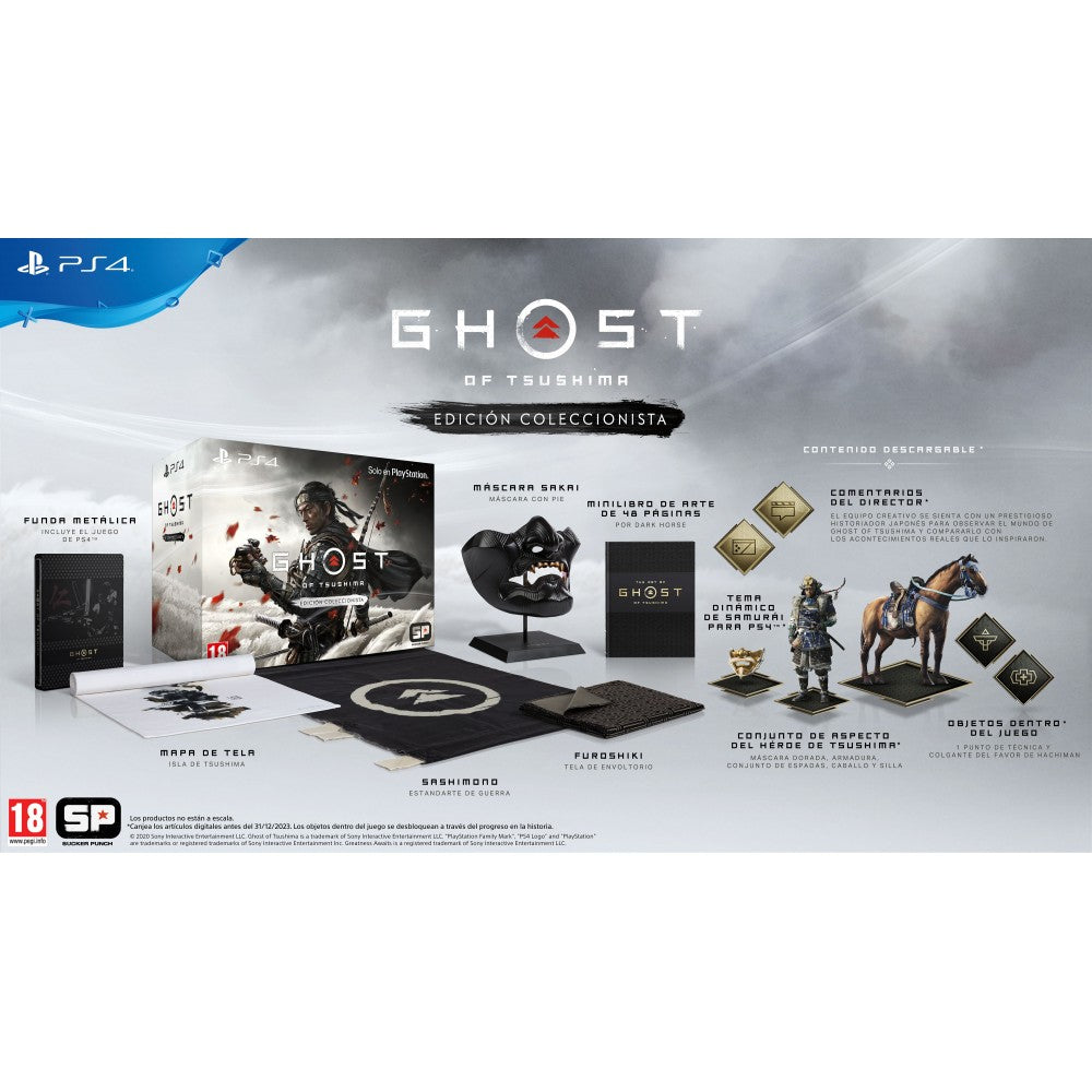 Ghost of Tsushima Edición Coleccionista PLAYSTATION 4