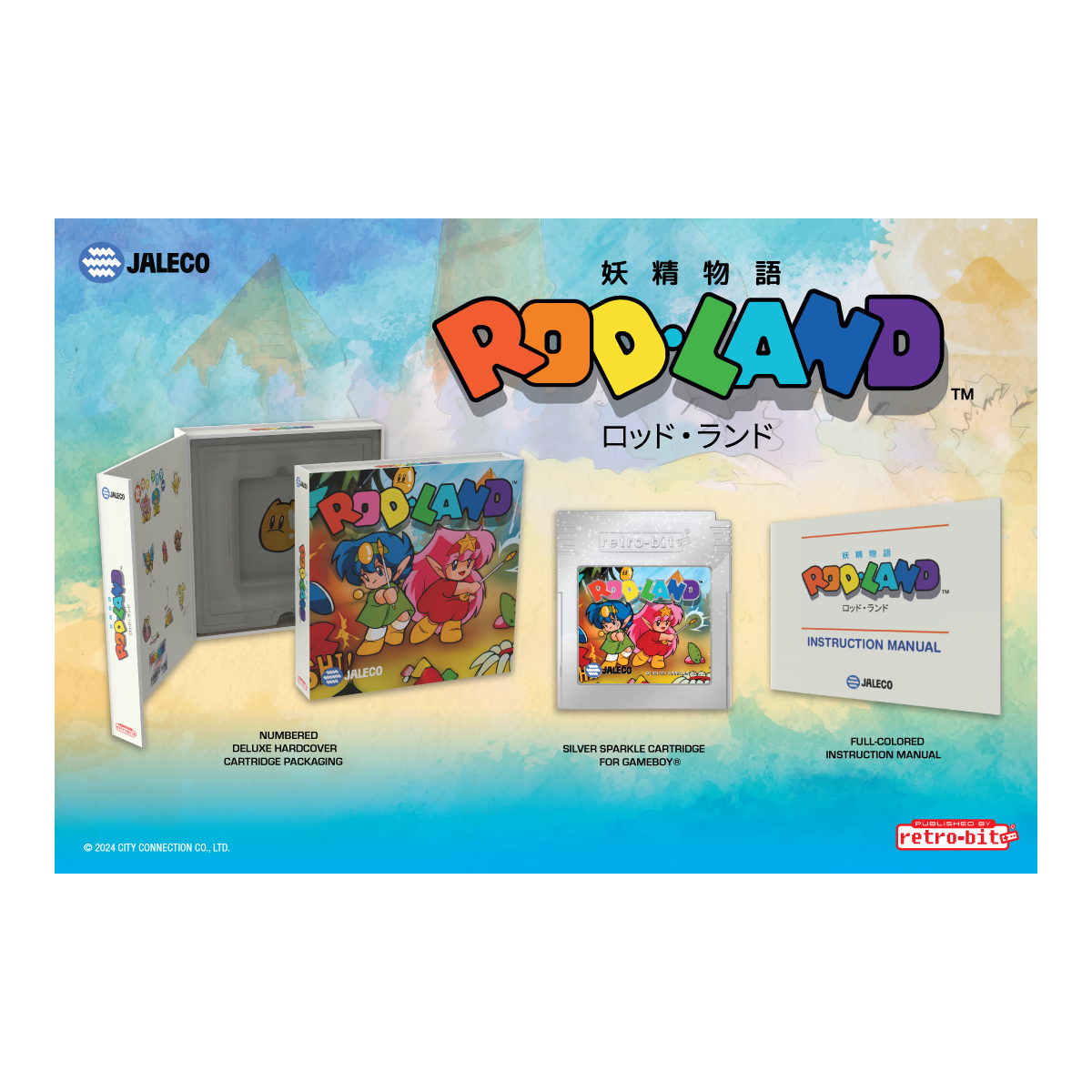 Rod-Land Retrobit GAME BOY