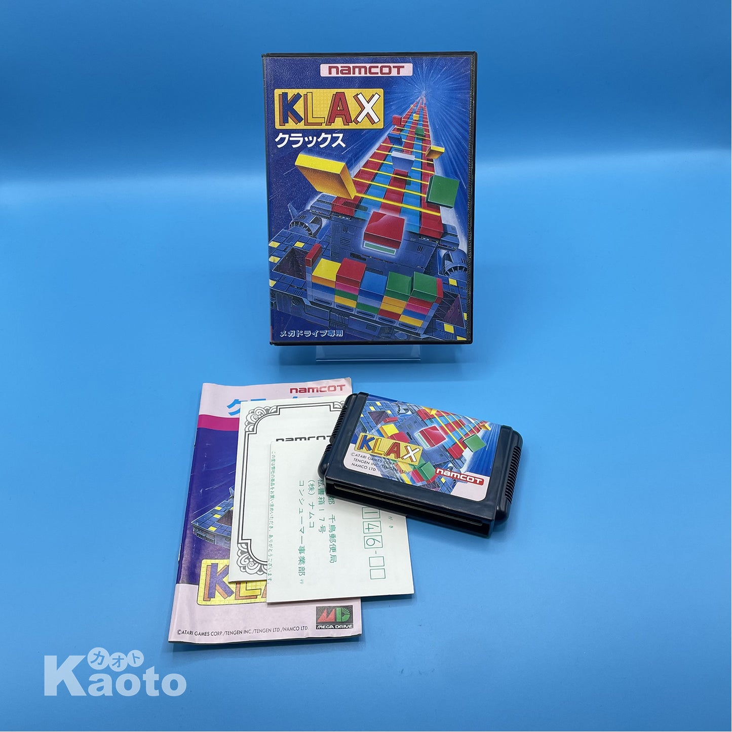 Klax MEGA DRIVE (Importación japonesa)