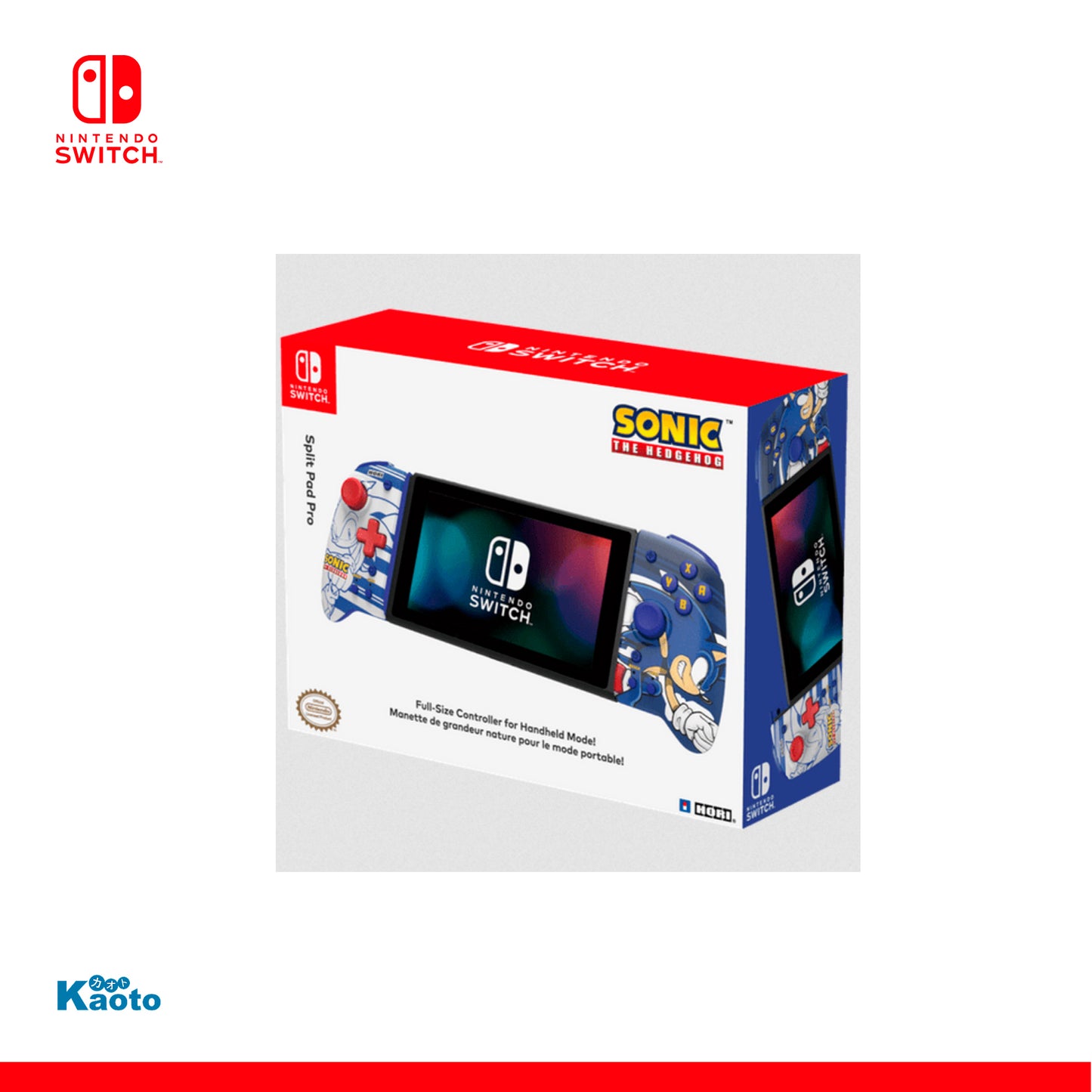 Mando Split Pad Pro Sonic the Hedgehog Full-Size Hori SWITCH