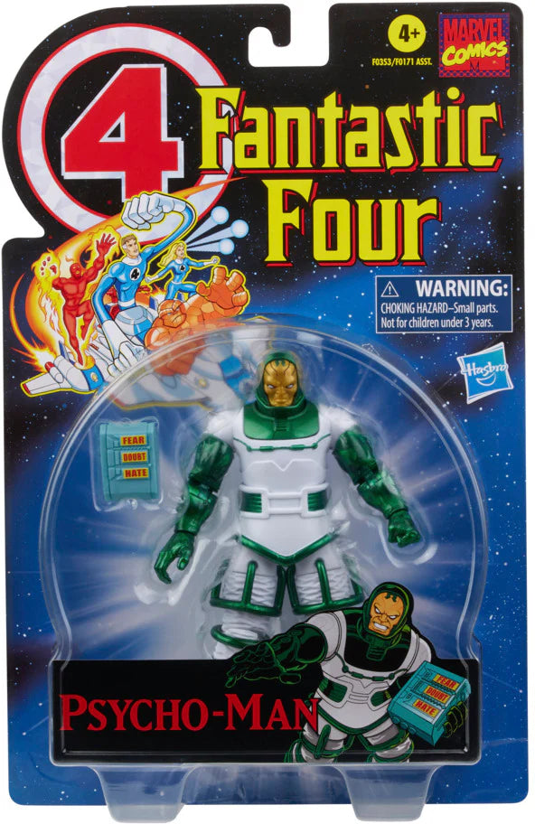 Figura Psycho Man Fantastic Four Hasbro