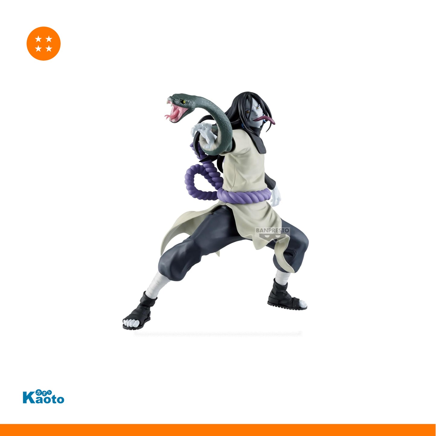 Figura Orochimaru Naruto Shioppuden VS Banpresto