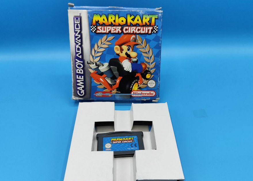 Sin Manual Mario Kart Super Circuit GAME BOY ADVANCE