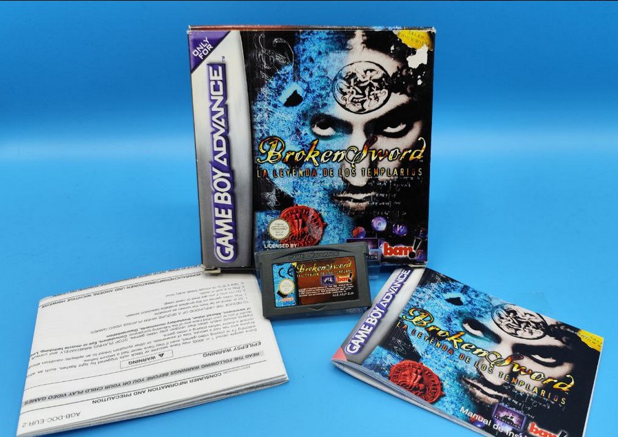 Broken Sword La Leyenda de los Templarios GAME BOY ADVANCE