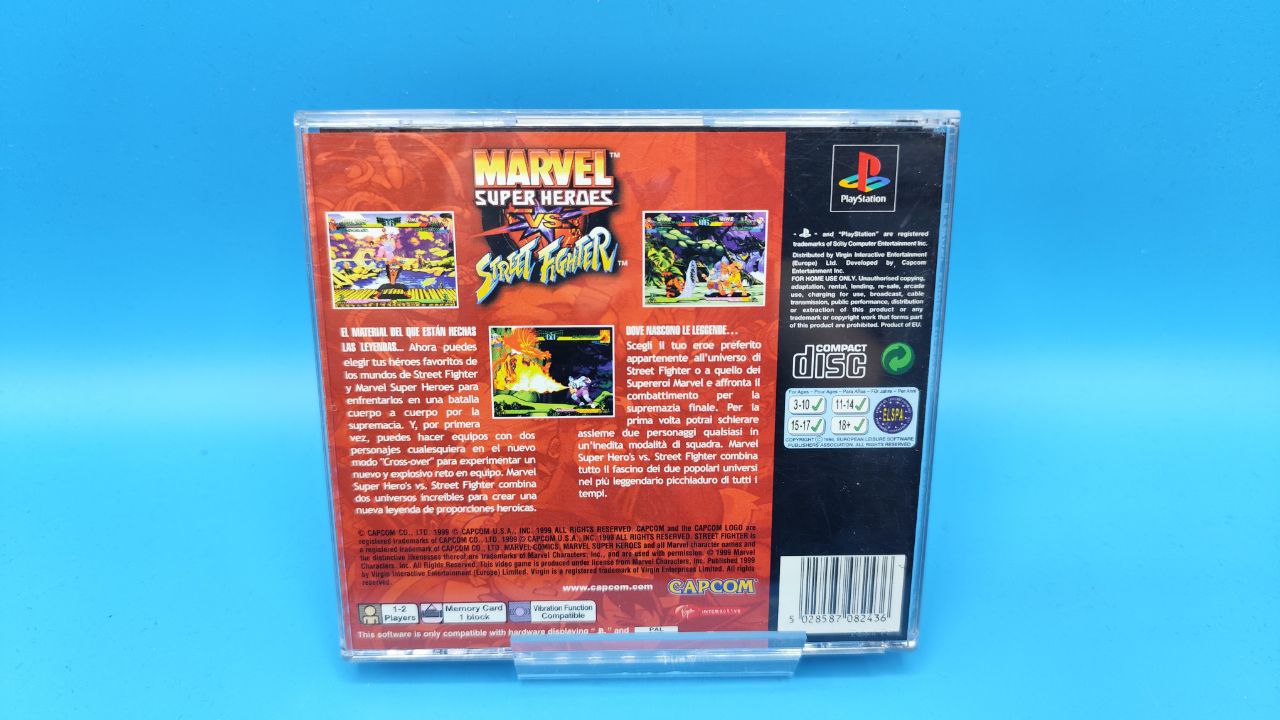 Marvel Super Heroes VS Street Fighter PLAYSTATION