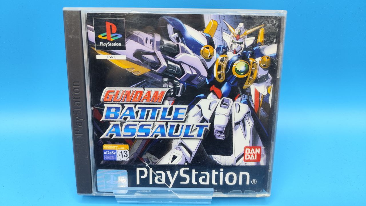Sin Manual Gundam Battle Assault PLAYSTATION