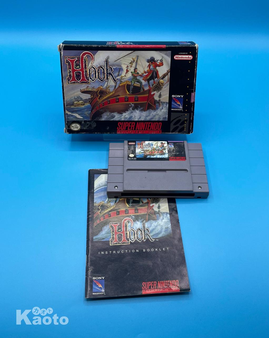 Hook SUPER NINTENDO (Importación americana)