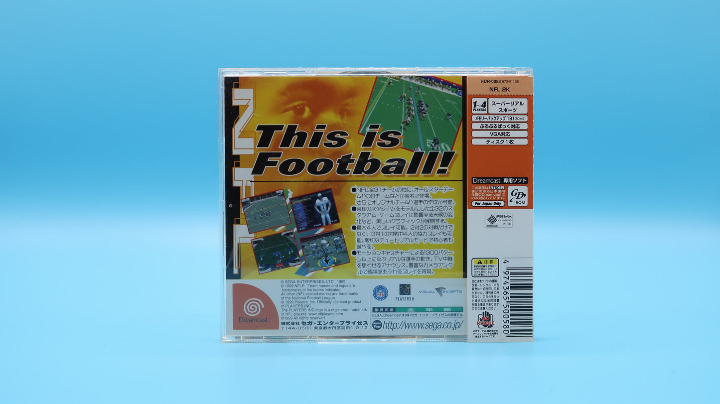 NFL 2K DREAMCAST (Importación japonesa)