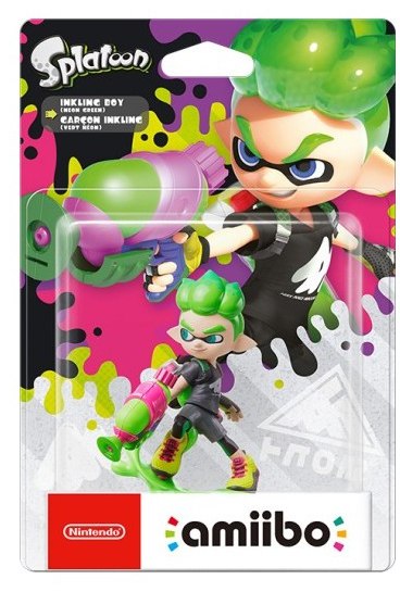 Amiibo Inkling Chico Splatoon Collection