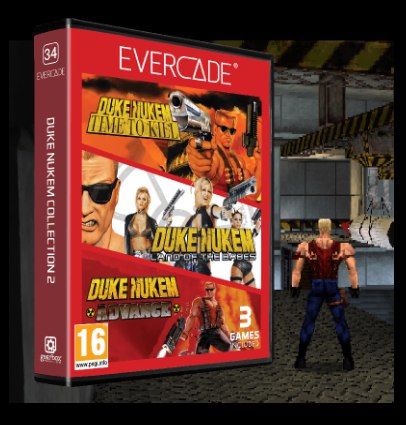 Cartucho Evercade Duke Nukem Collection 2 Nº34
