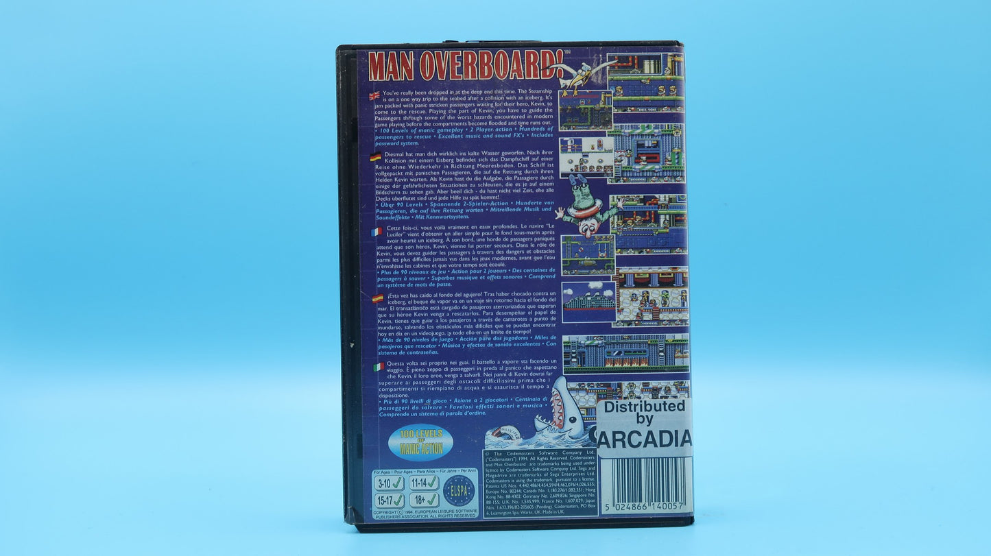 Man Overboard MEGA DRIVE