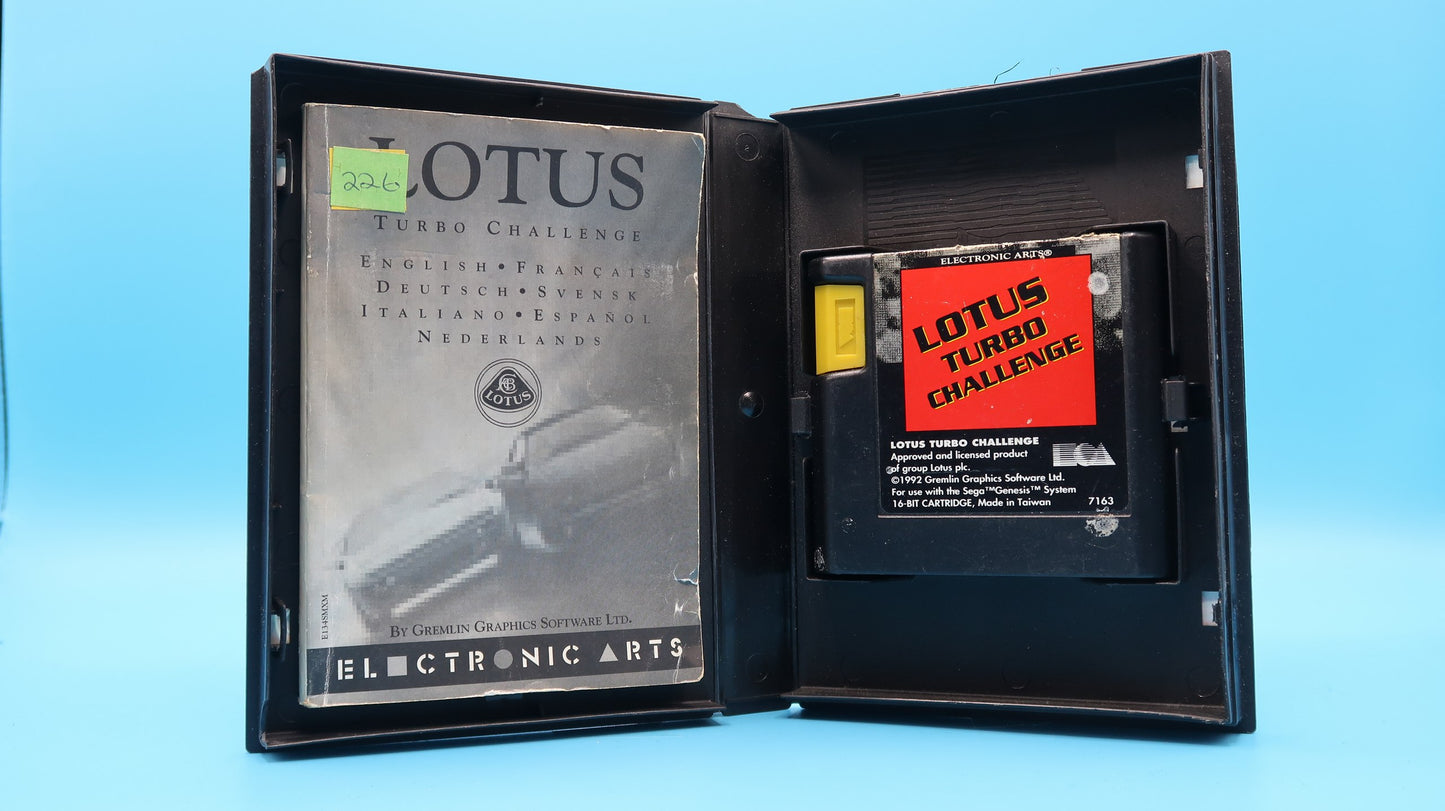 Lotus Turbo Challenge MEGA DRIVE