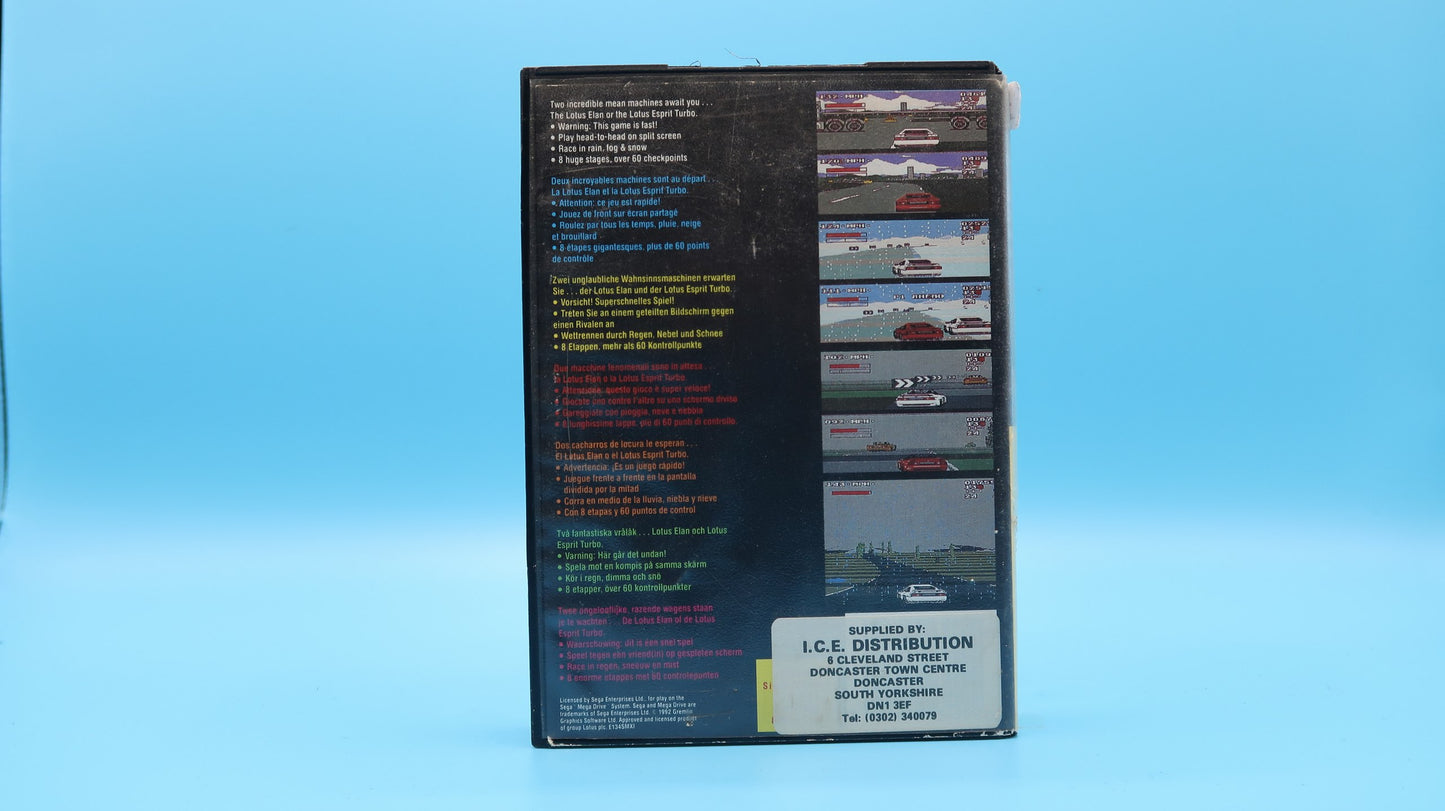 Lotus Turbo Challenge MEGA DRIVE