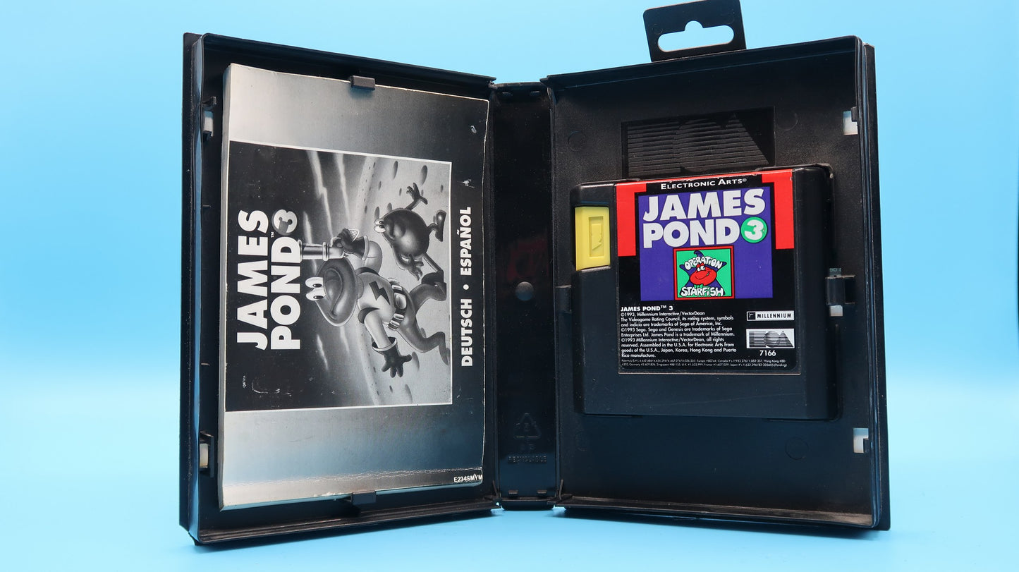 James Pond 3 MEGA DRIVE