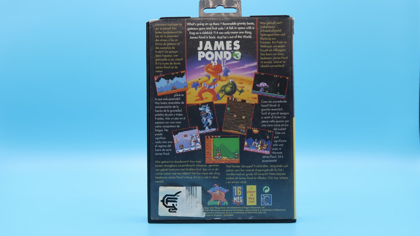 James Pond 3 MEGA DRIVE