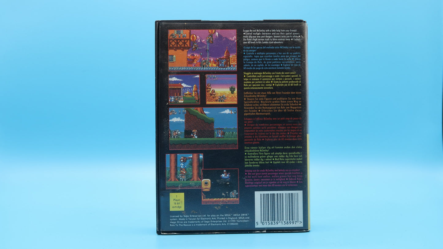 Rolo to the Rescue MEGA DRIVE
