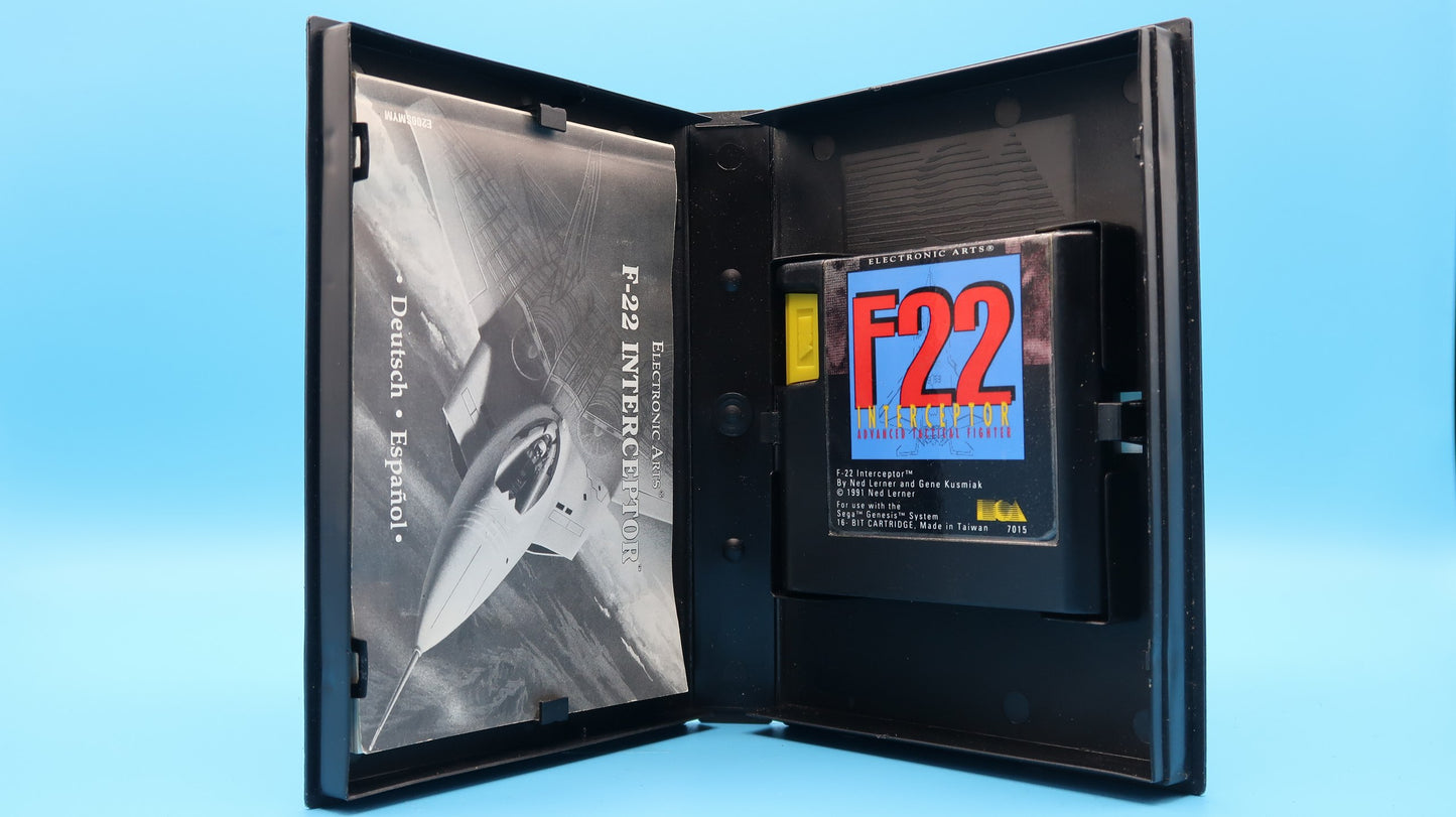 F22 Interceptor MEGA DRIVE