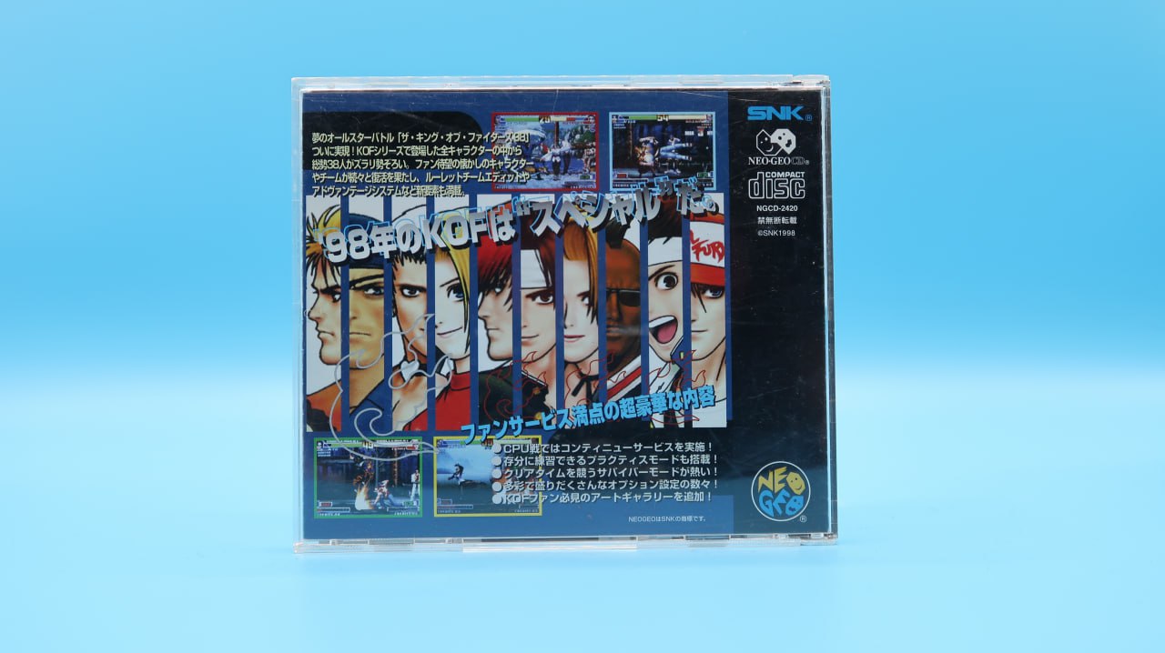 The King Of Fighters 98 NEO GEO CD (Importación japonesa)