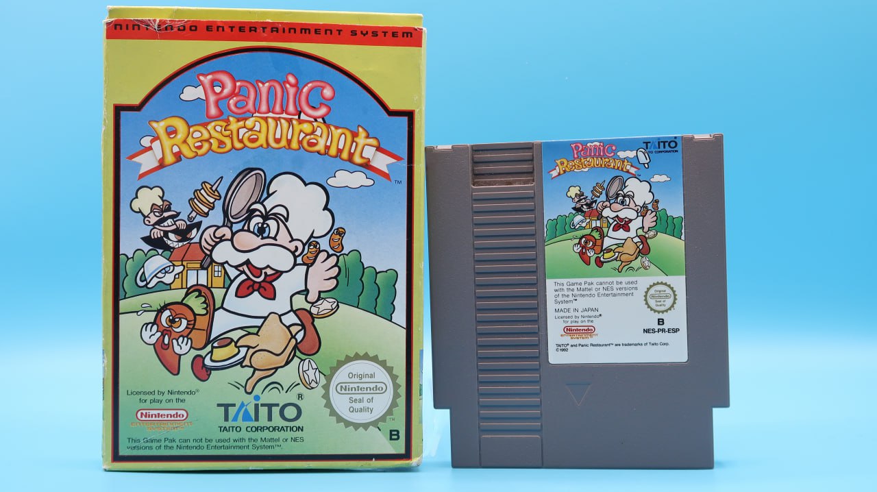 Panic Restaurant NINTENDO NES