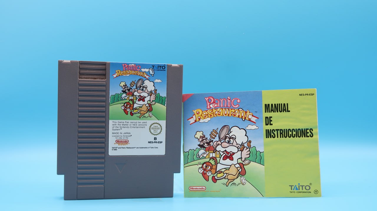 Panic Restaurant NINTENDO NES