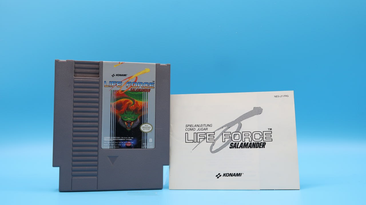 Life Force Salamander NINTENDO NES