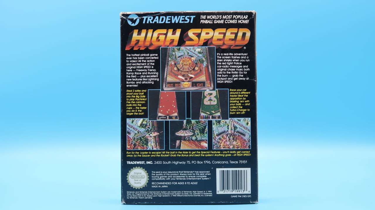 High Speed NINTENDO NES
