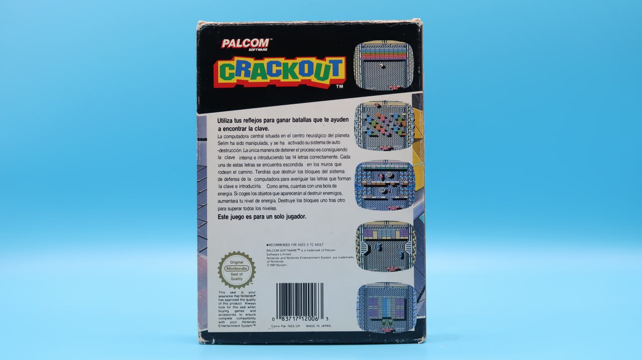 Crackout NINTENDO NES