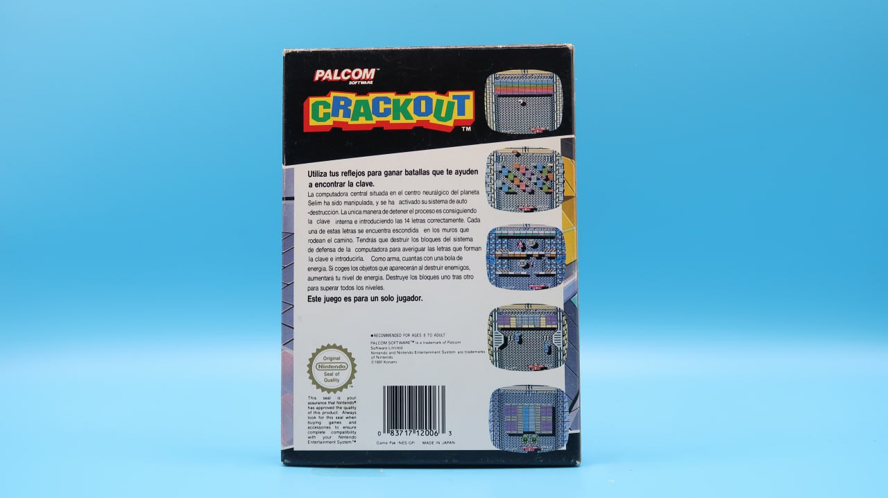 Crackout NINTENDO NES