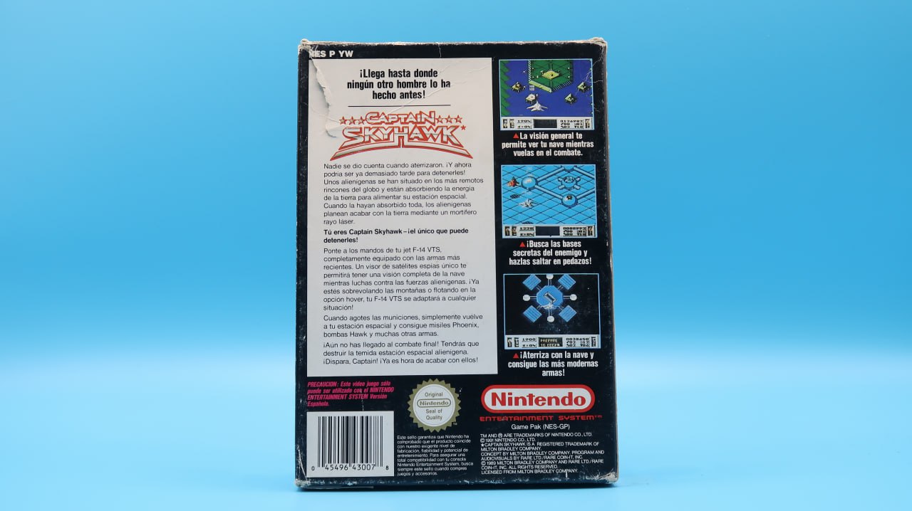 Captain Skyhawk NINTENDO NES