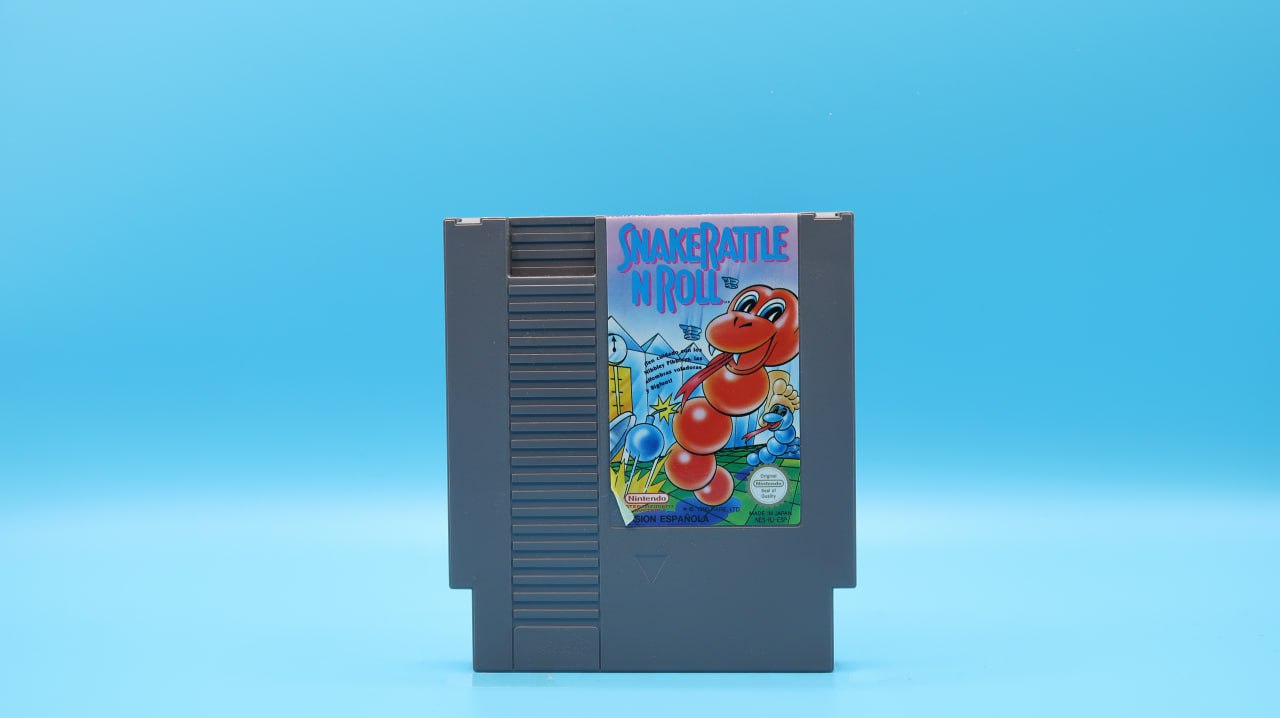 Sin Manual Snake Rattle N Roll NINTENDO NES
