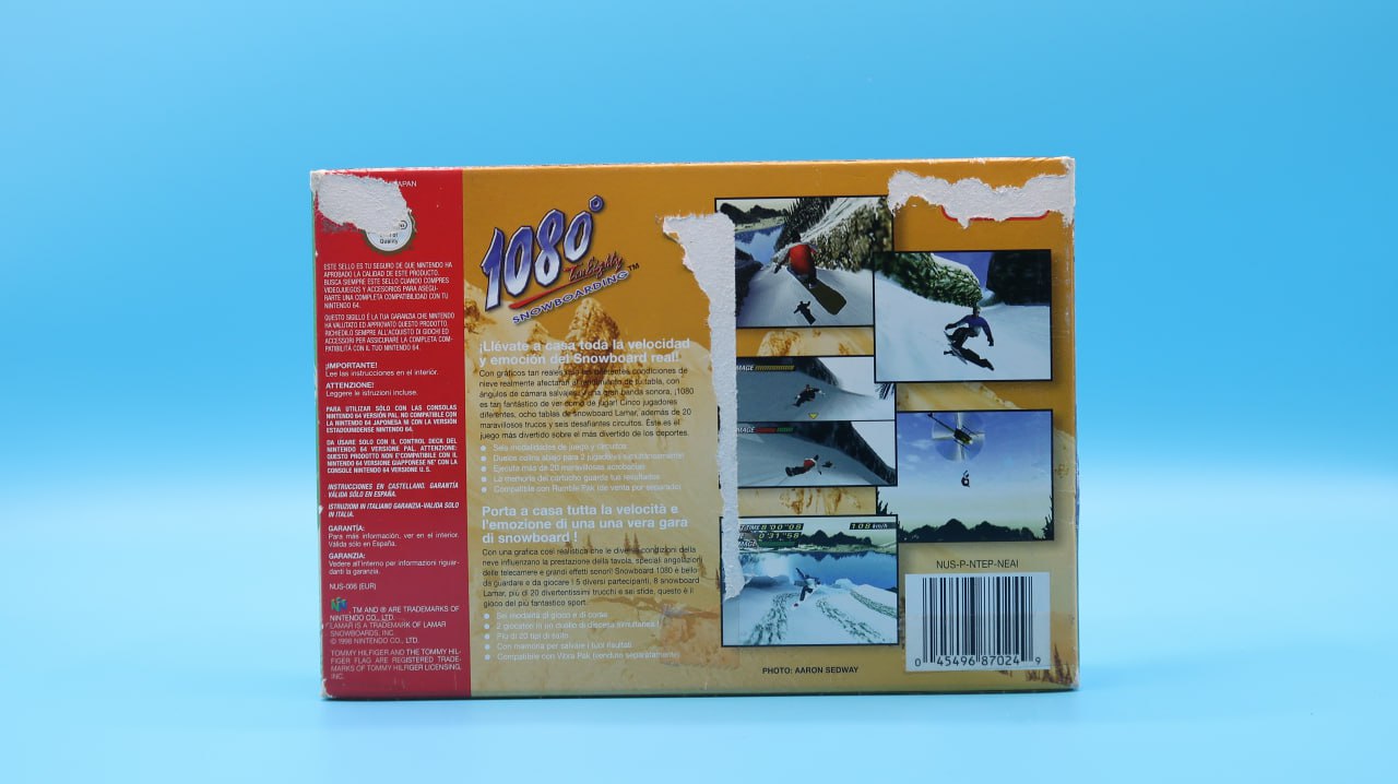 1080º Snowboarding NINTENDO 64