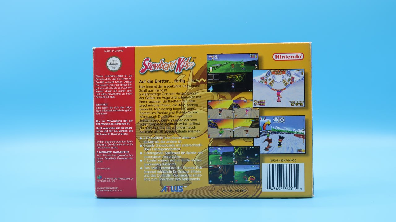 Snowboard Kids NINTENDO 64