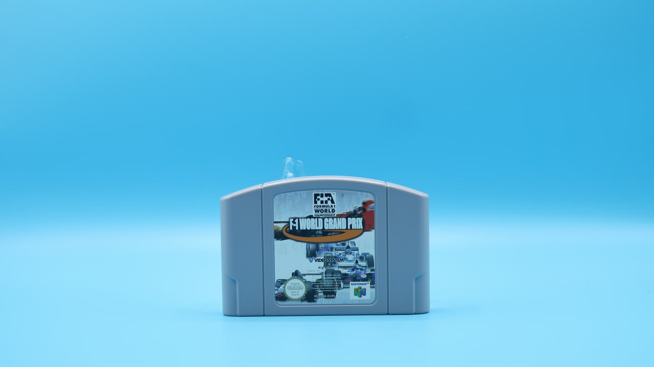 Sin Manual F-1 World Grand Prix Players Choice NINTENDO 64