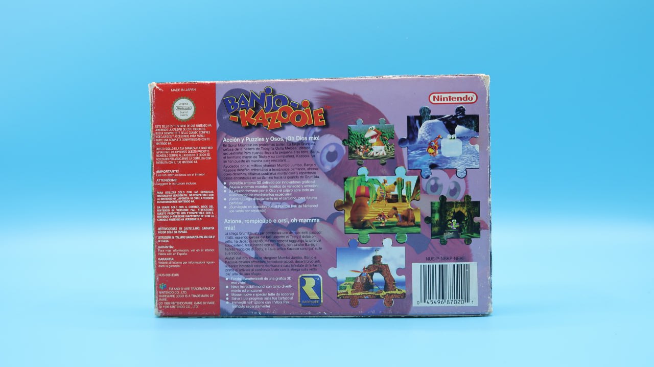 Banjo and Kazooie NINTENDO 64