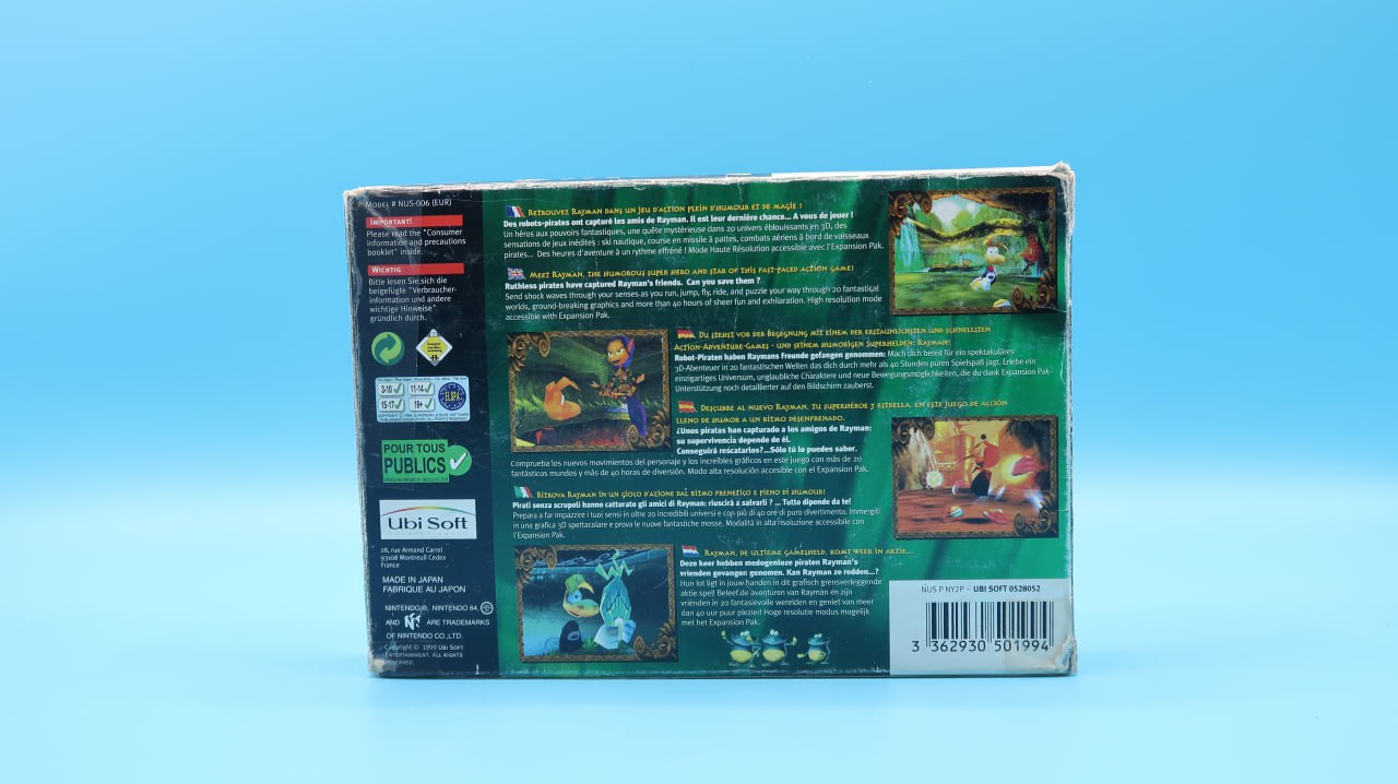 Rayman 2 The Great Escape NINTENDO 64