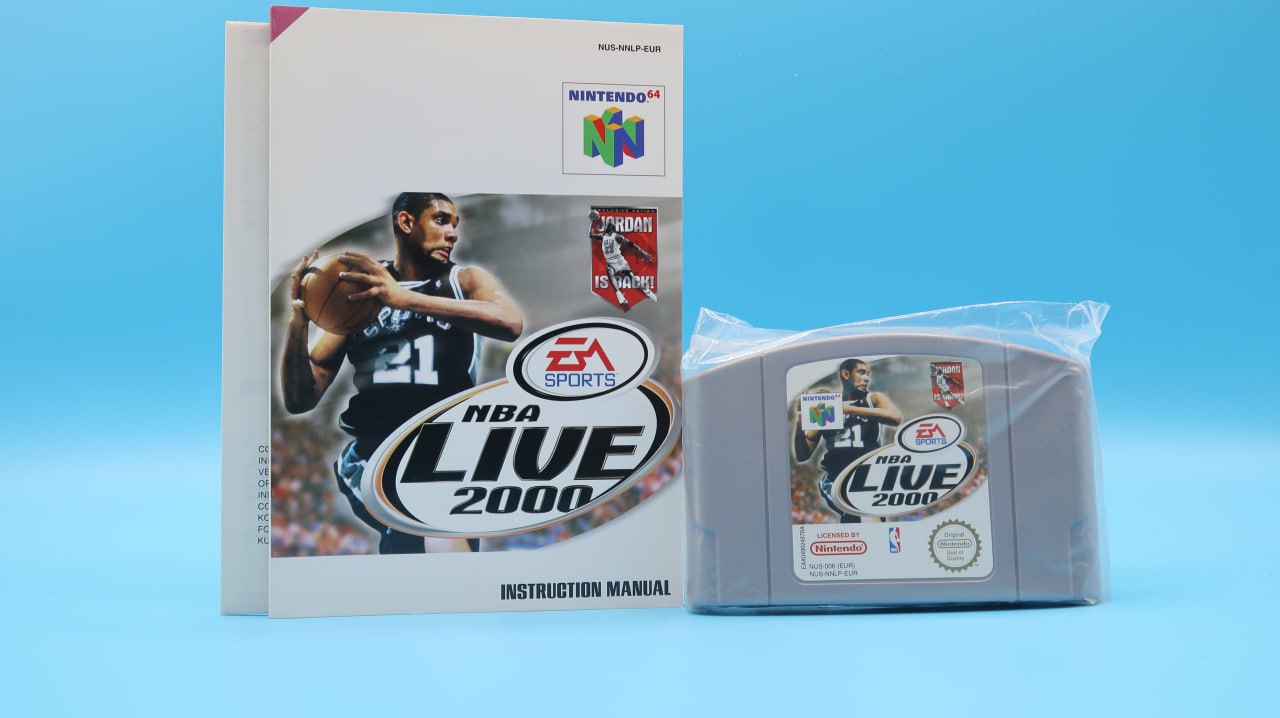 NBA Live 2000 NINTENDO 64