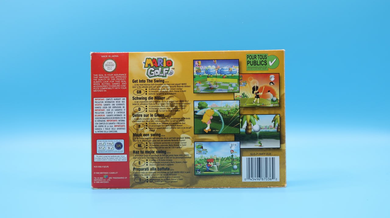 Mario Golf 64 NINTENDO 64