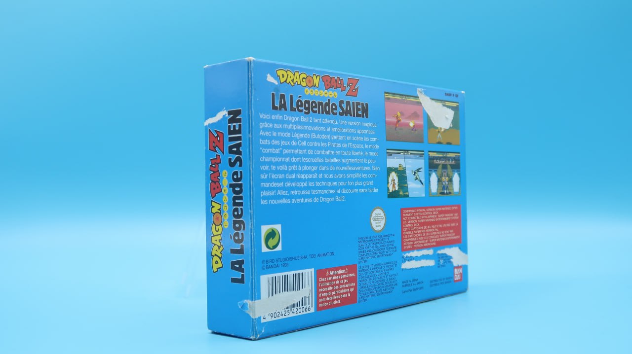 Dragon Ball Z La Legende Saien SUPER NINTENDO